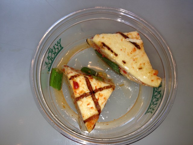 Grilled Tofu in Sweet Chili Sauce