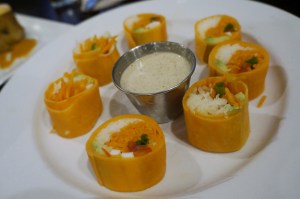 Cafe Blossom UWS NYC - Sweet potato rolls