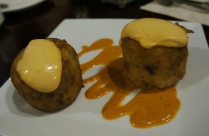 Cafe Blossom UWS, NYC - Black Eyed Pea cakes