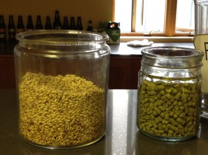 Hops are on the right