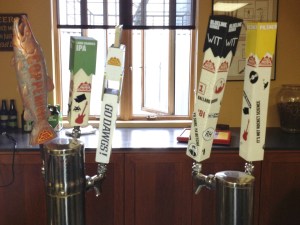 Beers we tasted at Redhook Brewery