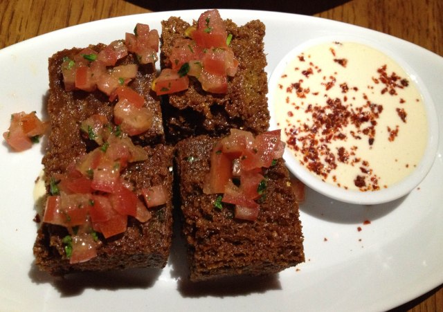 Falafels with Tahini at Ilili NYC