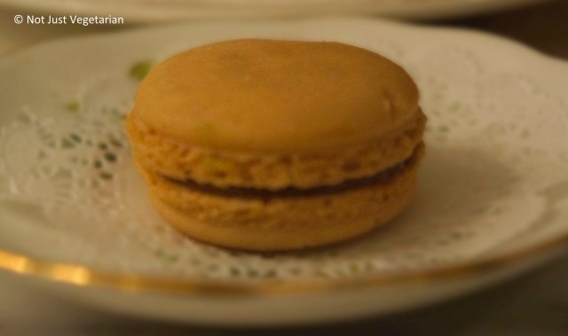 Dulce de leche macaron at MarieBelle in SoHo NYC