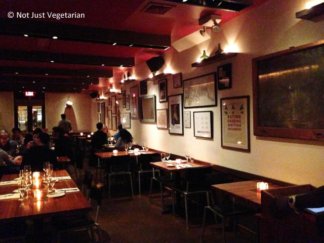 Inside Hearth NYC - 2 - late on a Saturday night