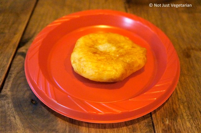 Hotteok (Korean sweet rice cake with cinnamon and sugar) at Take 31