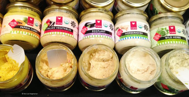 More vegan spreads by Soyatoo at The Seed 2013 in NYC