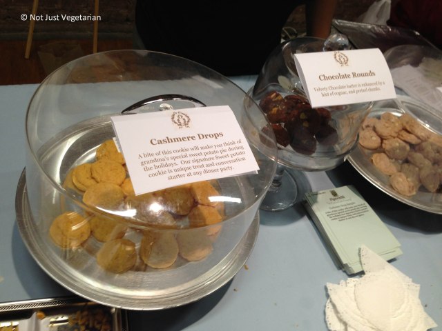 Vegan sweet potato cookies from Pipernilli at The Seed 2013 in NYC