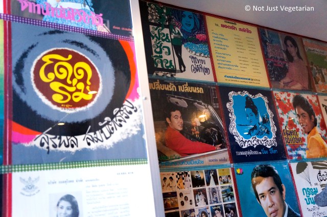 Wall art in Pok Pok Phat Thai in NYC