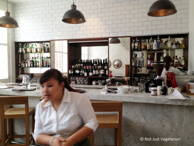 Inside Tom's Kitchen, Chelsea, London