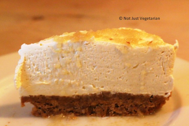 Cheesecake with ginger at ffiona's in London