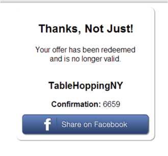 Coupon number to redeem at the Pop Karma NYC store