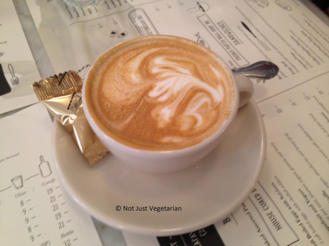Capuccino at Jack's Wife Freda in SoHo, NYC