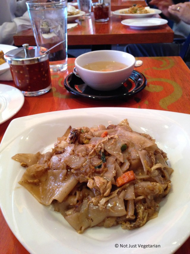Noodles at Sky Thai in Jersey City, NJ