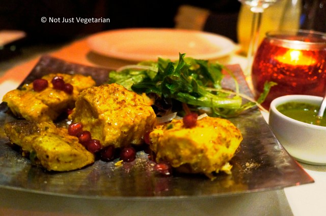 Cod tikka with pomegranate at Dalcha in London