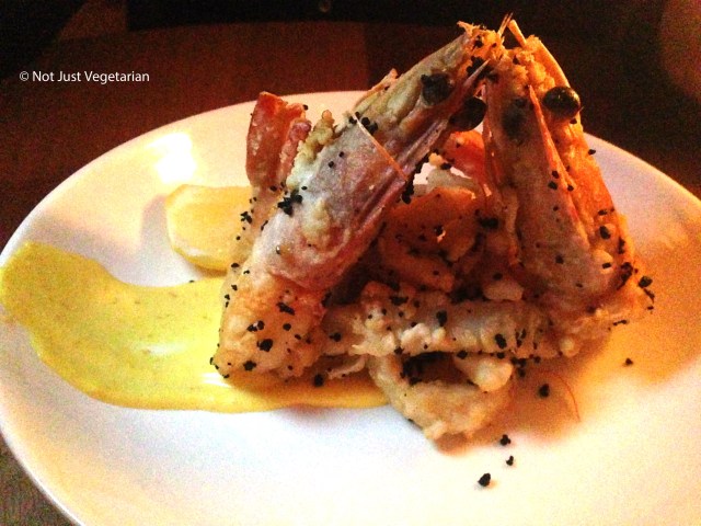 Salt and pepper fritos (with aji aioli) at Navy in NYC