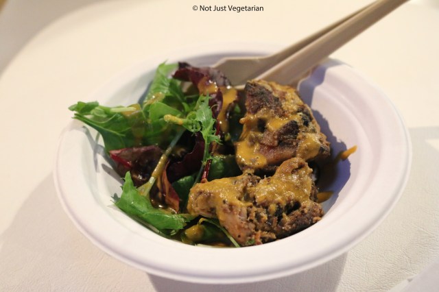 Bhatti murgh (chicken tikka salad) by Benares at Taste of London Winter 2014